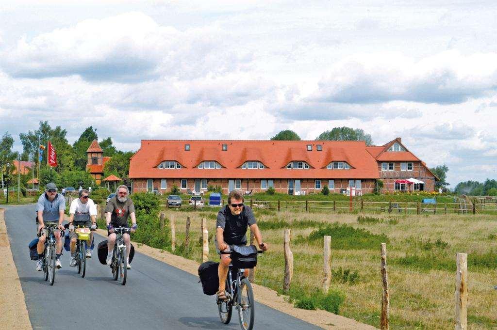 Flair Seehotel Zielow Ludorf Buitenkant foto